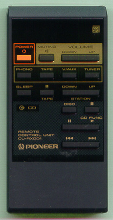 PIONEER AXD1022 CURX001 Genuine  OEM original Remote