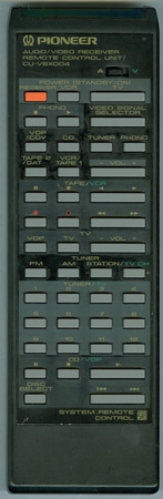 PIONEER AXD1051 CU-VSX004 Genuine OEM original Remote