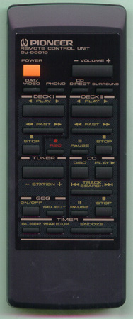 PIONEER AXD1087 CUDC015 Genuine OEM original Remote