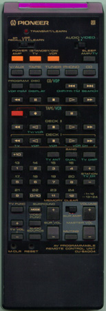 PIONEER AXD1095 CUSA004 Genuine  OEM original Remote
