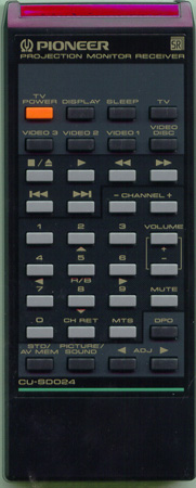PIONEER AXD1115 CUSD024 Genuine  OEM original Remote