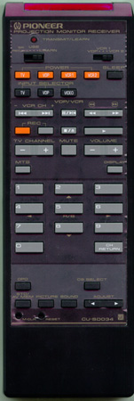 PIONEER AXD1158 CUSD034 Genuine  OEM original Remote