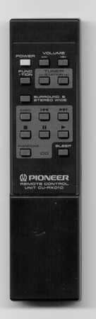 PIONEER AXD1256 CURX010 Genuine  OEM original Remote