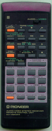 PIONEER AXD1262 CUVSX044 Genuine  OEM original Remote