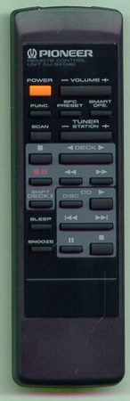 PIONEER AXD1267 CU-SX040 Genuine OEM original Remote