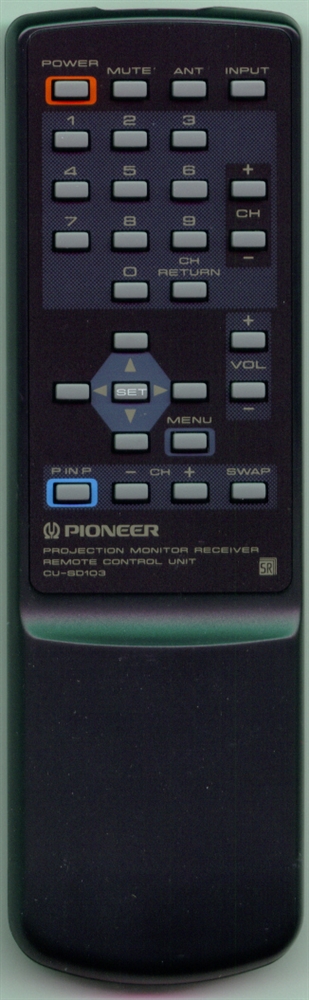 PIONEER AXD1429 CUSD103 Refurbished Genuine OEM Original Remote