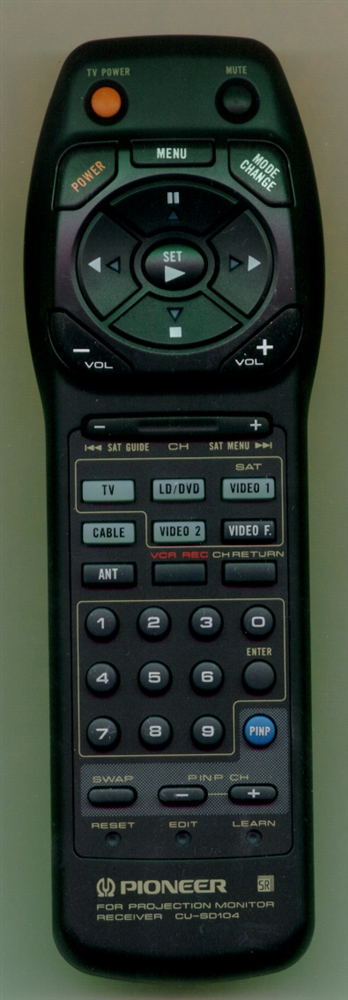 PIONEER AXD1430 CUSD104 Refurbished Genuine OEM Original Remote