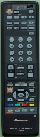 PIONEER AXD1458 AXD1458 Genuine  OEM original Remote