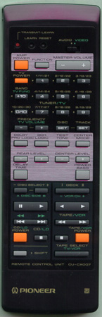 PIONEER AXD7023 CU-CX007 Genuine OEM original Remote