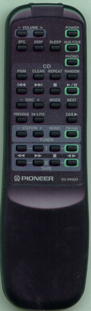 PIONEER AXD7078 CUXR022 Genuine OEM original Remote