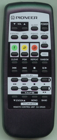 PIONEER AXD7096 CUXR025 Genuine OEM original Remote