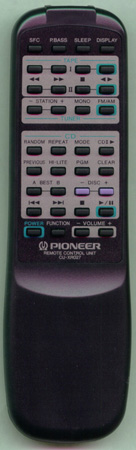PIONEER AXD7102 CU-XR027 Genuine OEM original Remote