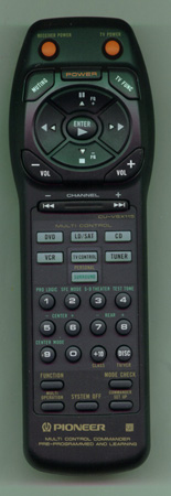 PIONEER AXD7124 CUVSX115 Genuine  OEM original Remote