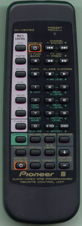 PIONEER AXD7207 CUVSX153 Genuine  OEM original Remote