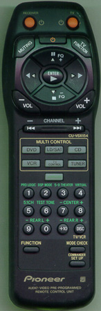 PIONEER AXD7211 CU-VSX154 Genuine OEM original Remote