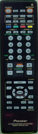 PIONEER AXD7213 CUVSX161 Genuine  OEM original Remote