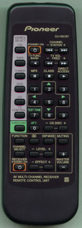 PIONEER AXD7226 CUVSX157 Genuine  OEM original Remote