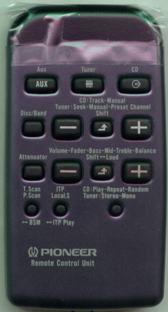 PIONEER CXA3703 CXA3703 Genuine  OEM original Remote