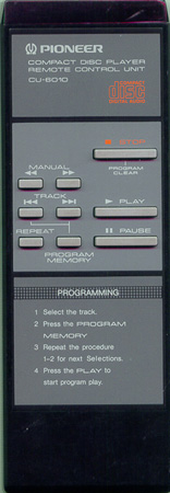 PIONEER PWW-003 CU6010 Genuine  OEM original Remote