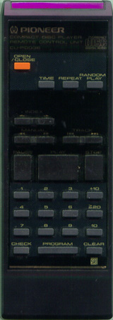 PIONEER PWW1045 CUPD036 Genuine  OEM original Remote