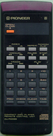 PIONEER PWW1058 CUPD055 Genuine  OEM original Remote