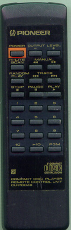 PIONEER PWW1061 CUPD046 Genuine  OEM original Remote
