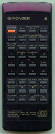PIONEER PWW1065 CUPD049 Genuine  OEM original Remote