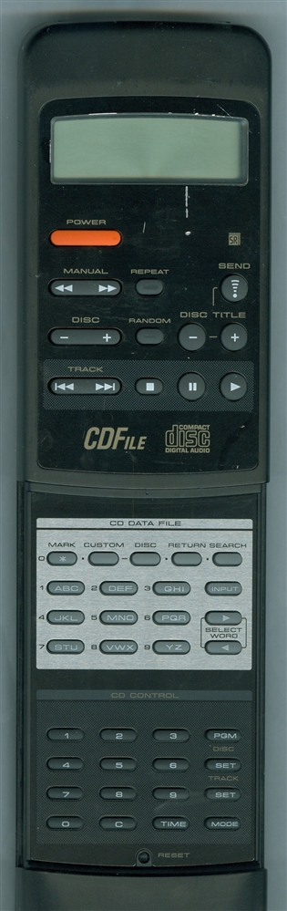 PIONEER PWW1097 CUPD074 Refurbished Genuine OEM Original Remote