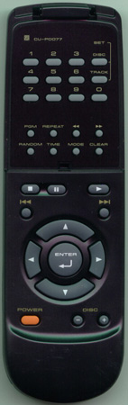 PIONEER PWW1105 CUPD077 Genuine  OEM original Remote