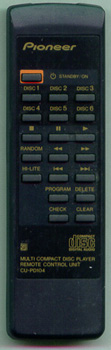 PIONEER PWW1149 CU-PD104 Genuine OEM original Remote