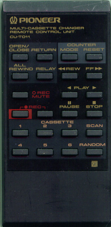 PIONEER RPX1035 CUT011 Genuine OEM original Remote