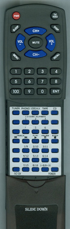 PIONEER AXD1004 CUSA001 replacement Redi Remote