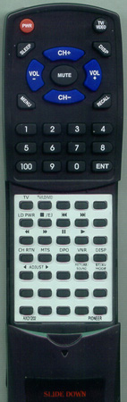 PIONEER AXD1202 CUSD049 replacement Redi Remote