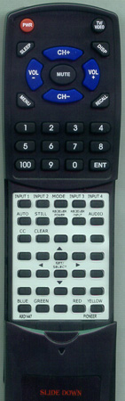 PIONEER AXD1447 CU-PDP008 replacement Redi Remote