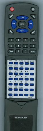PIONEER AXD7037 CUXR016 replacement Redi Remote