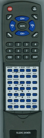 PIONEER AXD7096 CUXR025 replacement Redi Remote
