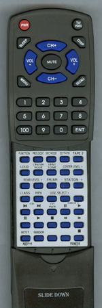 PIONEER AXD7116 CUVSX114 replacement Redi Remote