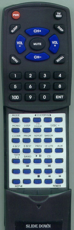 PIONEER AXD7146 CUXR044 replacement Redi Remote