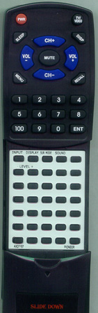 PIONEER AXD7157 CUHTV001 replacement Redi Remote