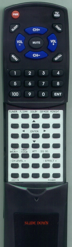 PIONEER AXD7178 CUVSX138 replacement Redi Remote