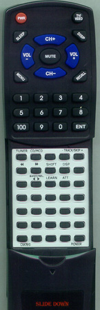 PIONEER CXA7608 replacement Redi Remote
