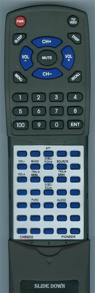 PIONEER CXB9202 CXB9202 replacement Redi Remote
