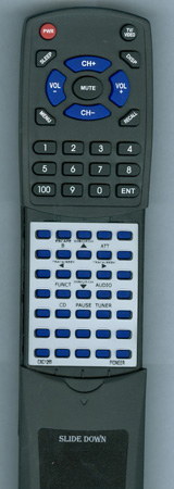 PIONEER CXC1265 CXC1265 replacement Redi Remote