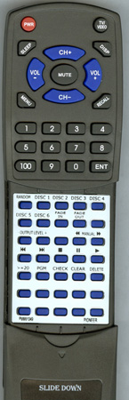 PIONEER PWW1049 CU-PD040 replacement Redi Remote