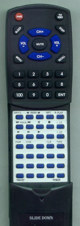 PIONEER PWW1057 CU-PD054 replacement Redi Remote