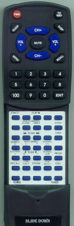 PIONEER RU-V6000 RUV6000 replacement Redi Remote