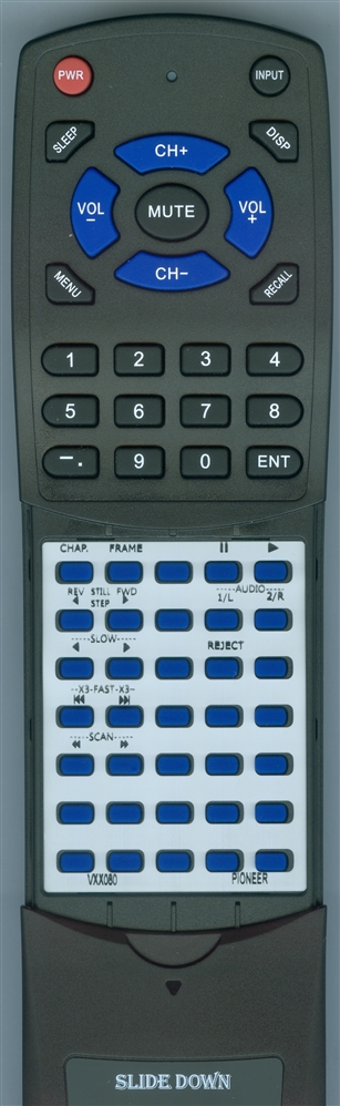 PIONEER VXX-080 CU1100 replacement Redi Remote
