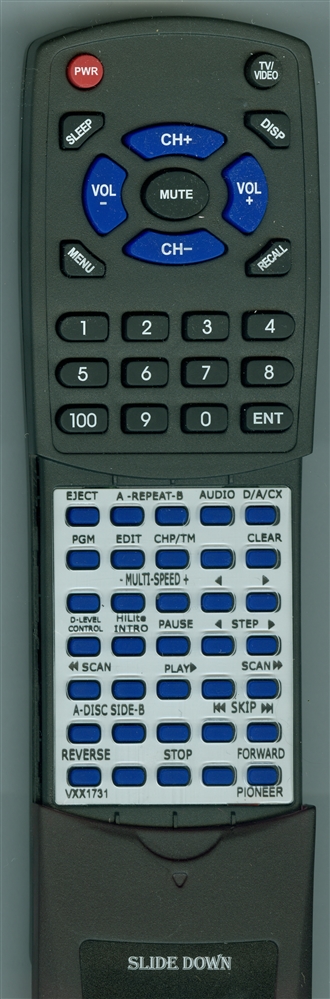 PIONEER VXX1731 CUCLD070 replacement Redi Remote