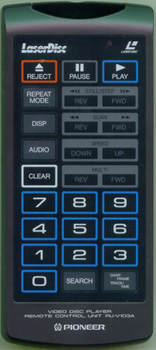 PIONEER RU-V103 Genuine OEM original Remote