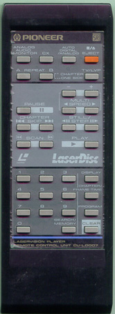 PIONEER VXX1030 CULD007 Genuine  OEM original Remote